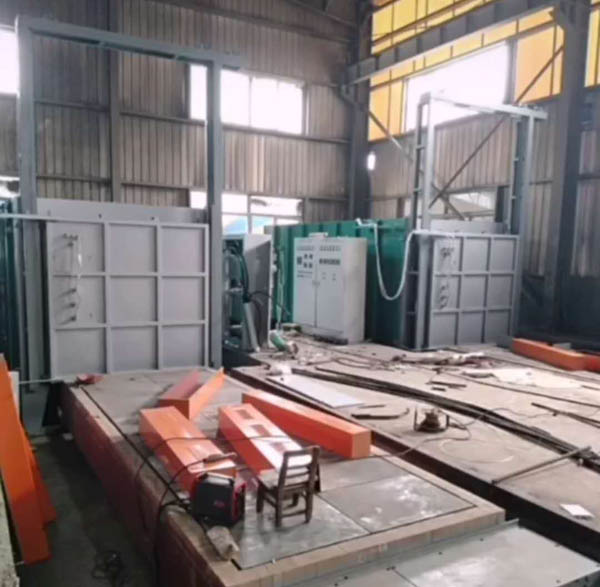 700KW臺車退火爐安裝調(diào)試