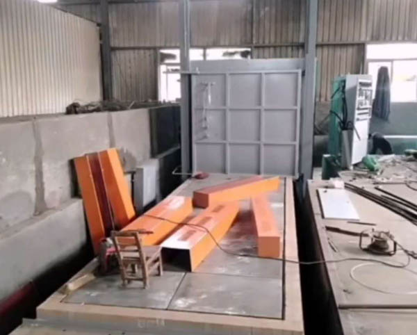 700KW臺車退火爐安裝調(diào)試